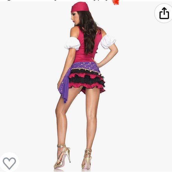 Halloween Leg Avenue Crystal Gypsy costume. Price Firm. - Picture 6 of 6